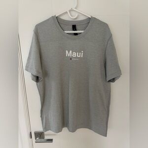 lululemon athletica Maui Gray Tee relaxed fit